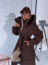 "ICEBERG" FC7617 ilga striukė - CHOCO